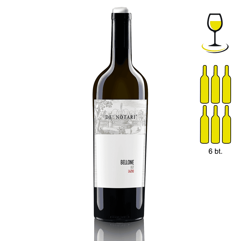 Tenuta De' Notari Bellone igt Lazio - 6 Bottle