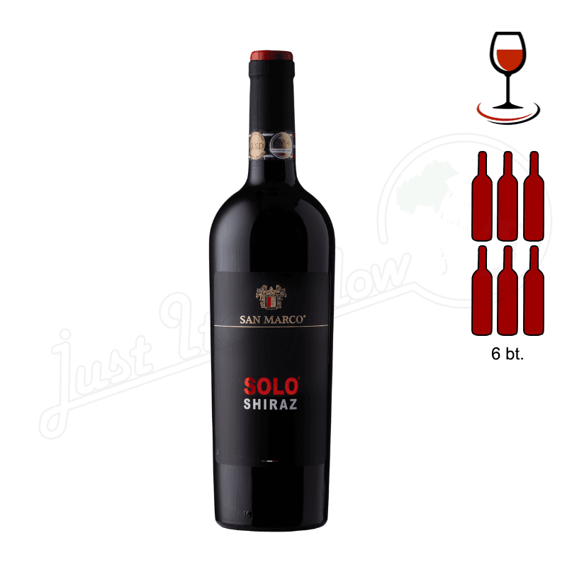 Solo Shiraz - IGT Lazio Red - 6 Bottle